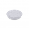 Plato redondo plástico transparente (34 cm) VDL