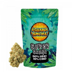 Flores CBD + HHC 50% SUPER SKUNK 3GR Iguana Smokie Iguana CBD Flores CBD