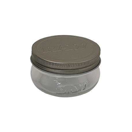 Tarro Raw Mason Jar Cristal 6 OZ (177gr)  BOTES HERMÉTICOS