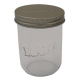 Tarro Raw Mason Jar Cristal 16 OZ (500ml)  BOTES HERMÉTICOS