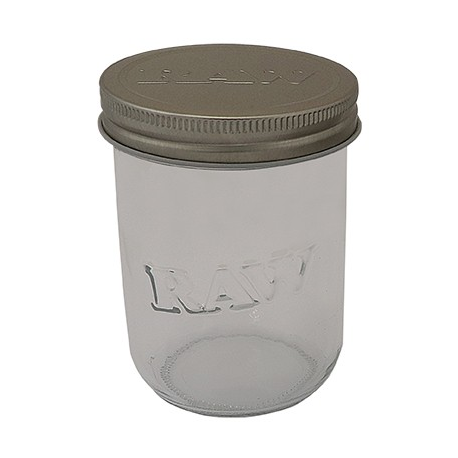 Tarro Raw Mason Jar Cristal 16 OZ (500ml)  BOTES HERMÉTICOS