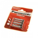 4 pilas modelo AAA de Panasonic, alcalina.!.5V