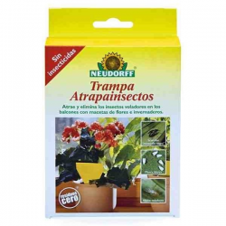 Trampa adhesiva amarilla Neudorff   TRAMPAS